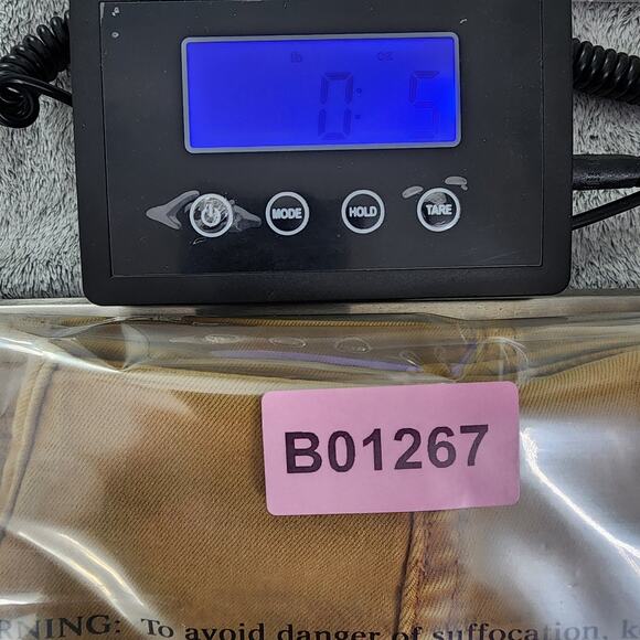 Free People Skirt Womens 6 Tan Khaki Golden Denim Mini Modern Femme Back Zip - Picture 12 of 12